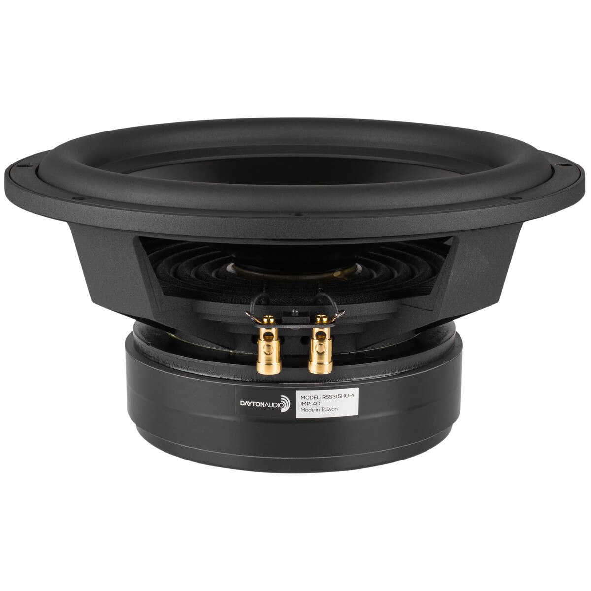 Powered Dayton Audio Reference 12" Subwoofer Kit with Dual Passive